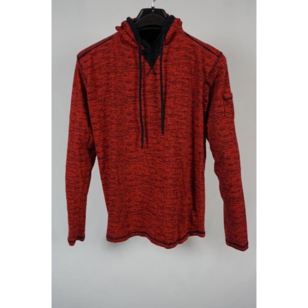 MODERN CULTURE Red & Black Cosmic Pullover Hoodie Juniors Size Large